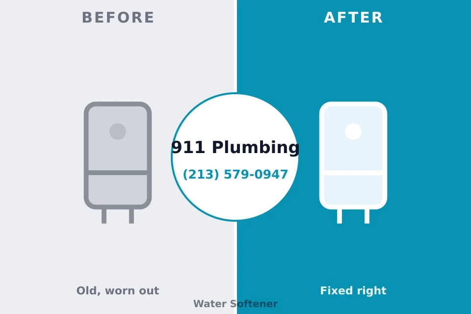Before and after: plumbing company Westport, NC